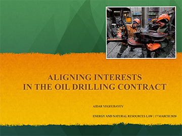 Pdf: Aligning Interests In The Oil Drilling Contract